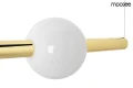 LIBRA 90 ON złota lampa wisząca 