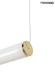 LIBRA 90 IN  biało-złota lampa wisząca 