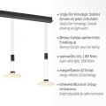 LAUTADA lampa wisząca 2081-18 czarna