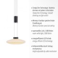 LAUTADA lampa wisząca 2080-18 czarna