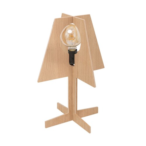 OAK lampa stołowa drewniana