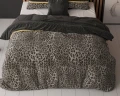 200x220 ETERNAL LOVE czarny  mix bawełny  kpl pościeli