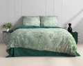 240x220 DAKAR zielony  kpl pościeli bawełna satynowa