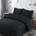 240x220 BALI czarny  kpl pościeli bawełna