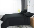 240x220 BALI czarny  kpl pościeli bawełna