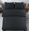 240x220 BALI czarny  kpl pościeli bawełna