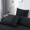 240x220 BALI czarny  kpl pościeli bawełna