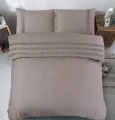200x220 BALI brąz  kpl pościeli bawełna