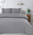 200x220 BALI szary  kpl pościeli bawełna