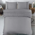 200x220 BALI szary  kpl pościeli bawełna