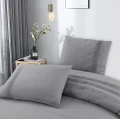 200x220 BALI szary  kpl pościeli bawełna