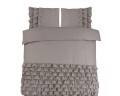 200x220 CYPRUS brąz  kpl pościeli bawełna