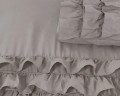 200x220 CYPRUS brąz  kpl pościeli bawełna