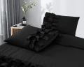 240x220 CYPRUS czarny  kpl pościeli bawełna