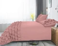 200x220 CYPRUS róż  kpl pościeli bawełna