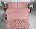 200x220 CYPRUS róż  kpl pościeli bawełna