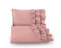 200x220 CYPRUS róż  kpl pościeli bawełna