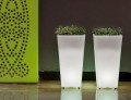 MELISA 50 C biała donica LED