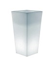MELISA 50 C biała donica LED