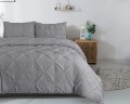 240x220 SALVADOR szary  kpl pościeli bawełna