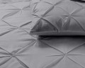 200x220 SALVADOR szary  kpl pościeli bawełna