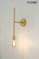 RIVA złota lampa ścienna 