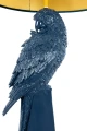 PARROT 84 cm niebieska lampa stołowa 