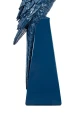 PARROT 84 cm niebieska lampa stołowa 
