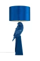 PARROT 84 cm niebieska lampa stołowa 