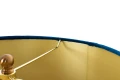 PARROT 84 cm niebieska lampa stołowa 