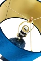 PARROT 84 cm niebieska lampa stołowa 