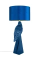 PARROT 84 cm niebieska lampa stołowa 