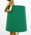 RABBIT 68 cm  złoto-zielona lampa stołowa 