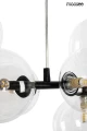 ALURE LINE 120 czarna lampa wisząca 