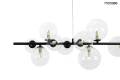 ALURE LINE 120 czarna lampa wisząca 