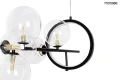 ALURE LINE 120 czarna lampa wisząca 