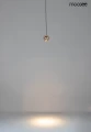 OJO złota lampa wisząca 