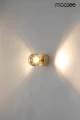 EOS złoty kinkiet lampa ścienna 