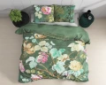 200x220 CHANDA zielony  kpl pościeli bawełna