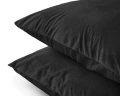 Kpl 60x70 poszewka na poduszkę velvet (2szt) czarny