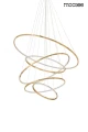 RING SLIM L złota lampa wisząca 