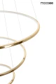 RING SLIM L złota lampa wisząca 