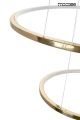 RING SLIM L złota lampa wisząca 