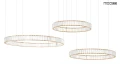 LIBERTY 3B złota lampa wisząca 