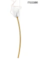 TULIPPE 14 DISC złota lampa wisząca 
