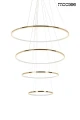 RING SLIM M złota lampa wisząca 
