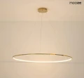 RING SLIM 120 złota lampa wisząca 