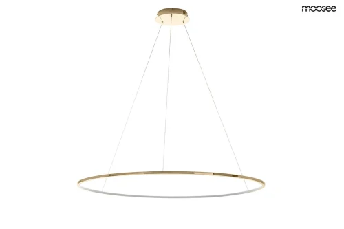 RING SLIM 120 złota lampa wisząca 