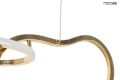 JAZZ 3 złota lampa wisząca 