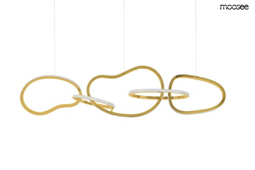 JAZZ 5 złota lampa wisząca 